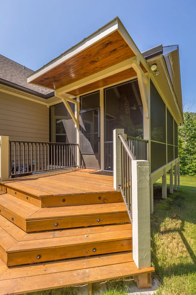 Enclosed rear porch by Chattanooga EXteriors - Photo 9