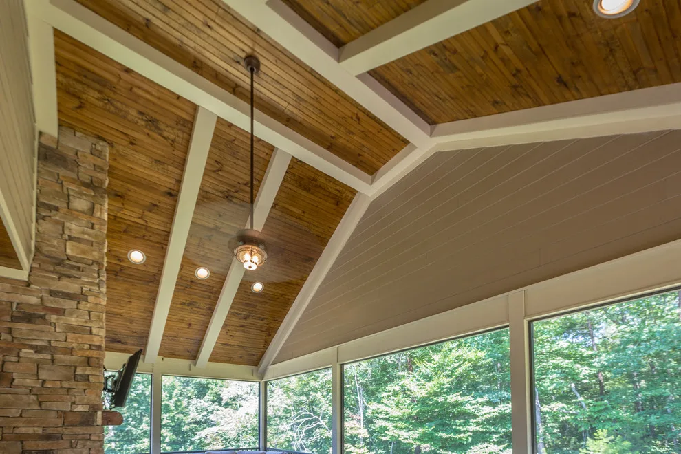 Enclosed rear porch by Chattanooga EXteriors - Photo 2