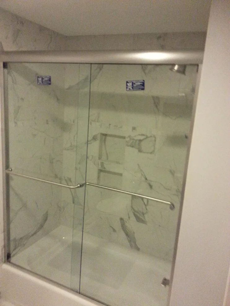 Framed and Frameless Sliding Shower Doors by Convenient Glass Service Inc. - Photo 7