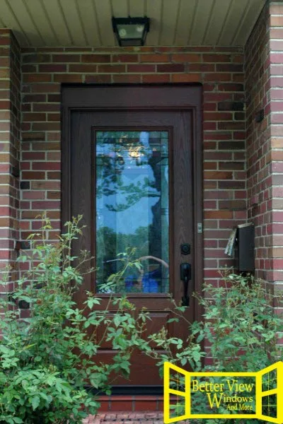 Colored Glass Entrance Door by Better View Windows And More, LLC - Photo 4