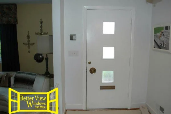 Colored Glass Entrance Door by Better View Windows And More, LLC - Photo 3