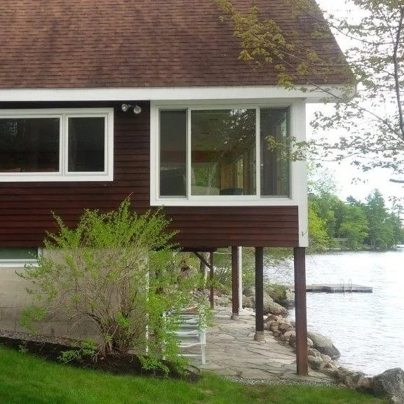 Pond House in Thomas, Raymond, Maine by Marvin Design Gallery By Eldredge Lumber - Photo 2