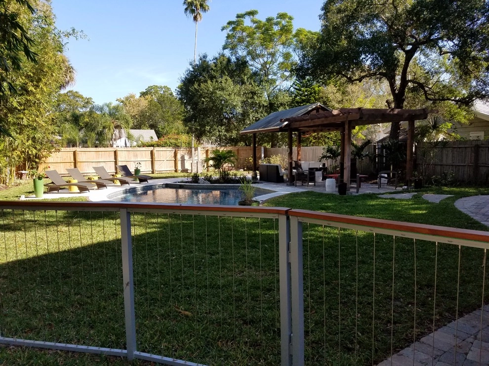 Custom Pool Design in West Sarasota by P.C.Gormley Landscape Design LLC - Photo 12