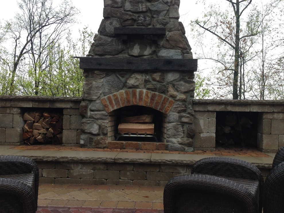 Outdoor Fireplaces by PA Landscape Group Inc - Photo 8