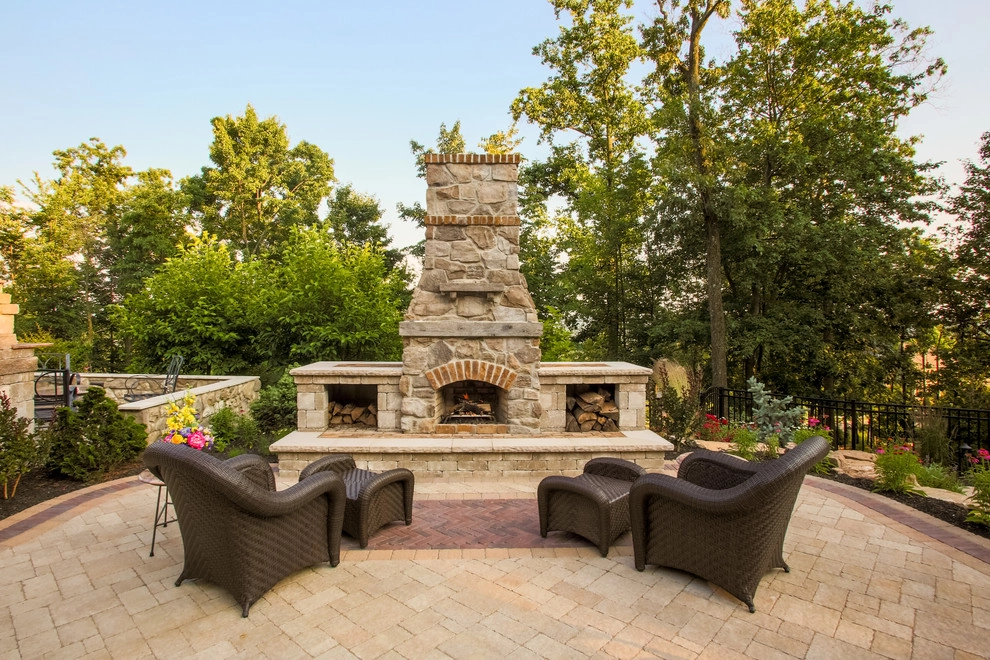 Outdoor Fireplaces by PA Landscape Group Inc - Photo 9
