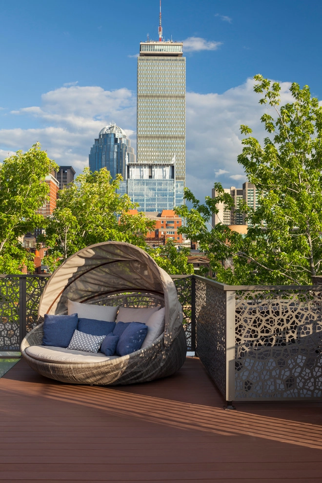 Back Bay Roof Deck by Pate Landscape Architecture Inc. - Photo 7
