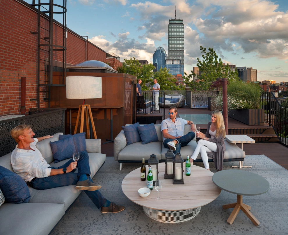 Back Bay Roof Deck by Pate Landscape Architecture Inc. - Photo 3