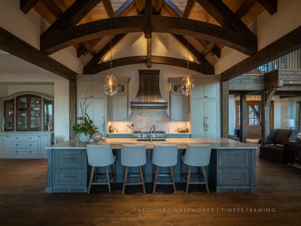 Wooden Framework Kitchens by Carolina Timberworks - Photo 2