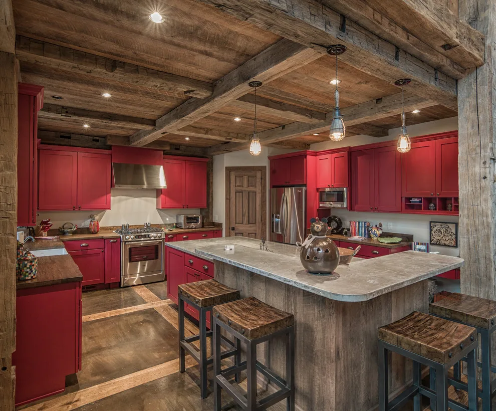 Wooden Framework Kitchens by Carolina Timberworks - Photo 6