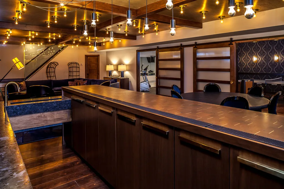 Distinctive Basement Transformation by Woodland Partners Custom Builders - Photo 7