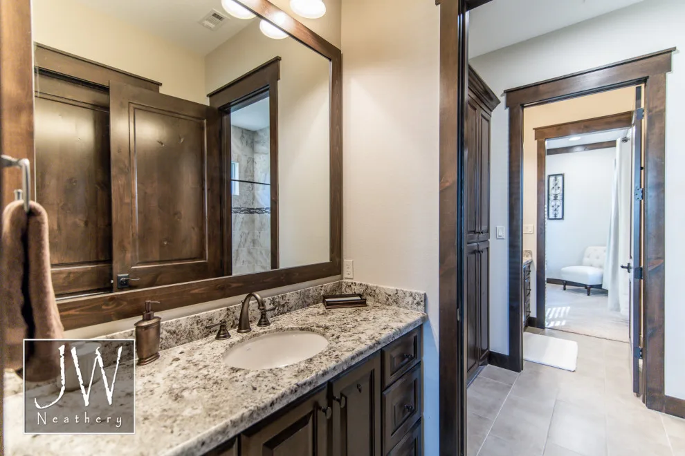Elevated Rustic at High Meadow Ranch by J.W. Neathery Custom Home Craftsman - Photo 47