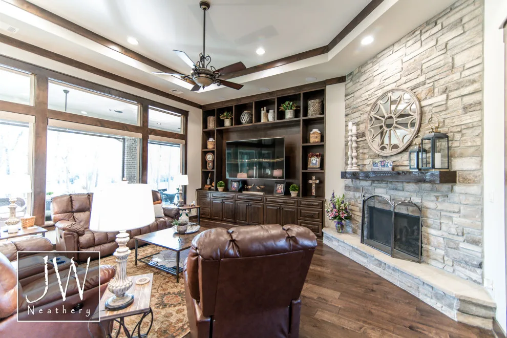 Elevated Rustic at High Meadow Ranch by J.W. Neathery Custom Home Craftsman - Photo 4
