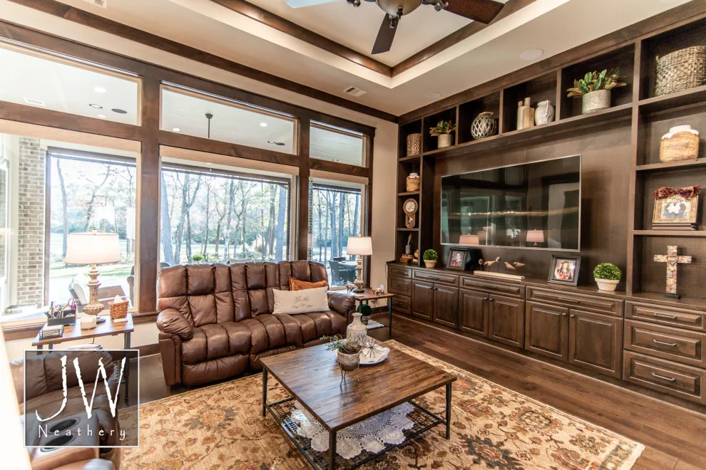 Elevated Rustic at High Meadow Ranch by J.W. Neathery Custom Home Craftsman - Photo 39
