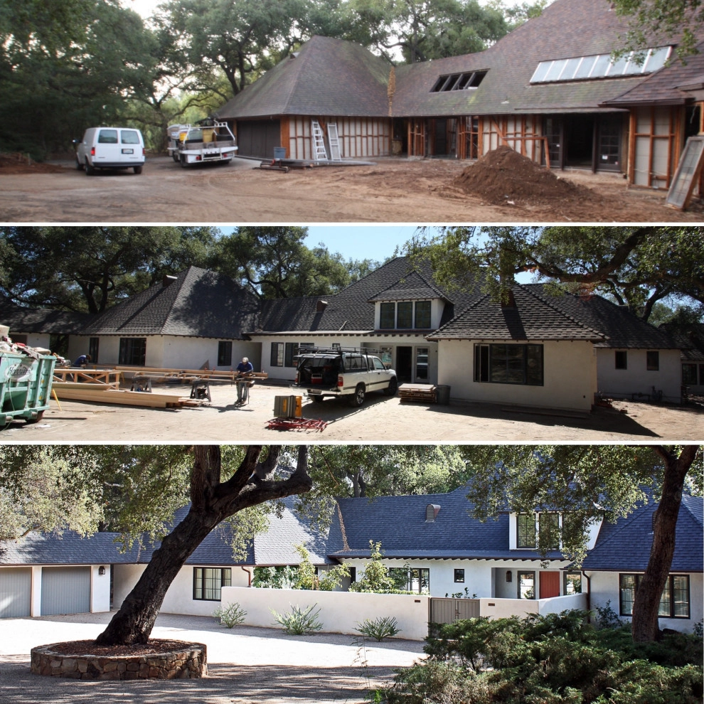 Before & After - House in the Woods by Paul Hendershot Design, Inc. - Photo 7