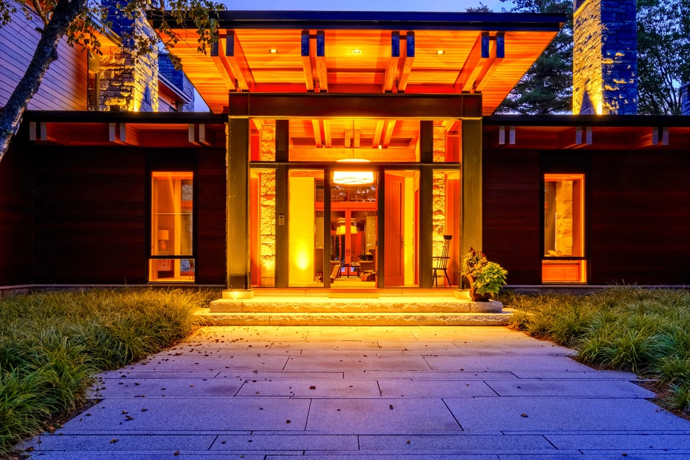 Modern Residential Landscape Architecture by Pellettieri Associates, Inc. - Photo 4