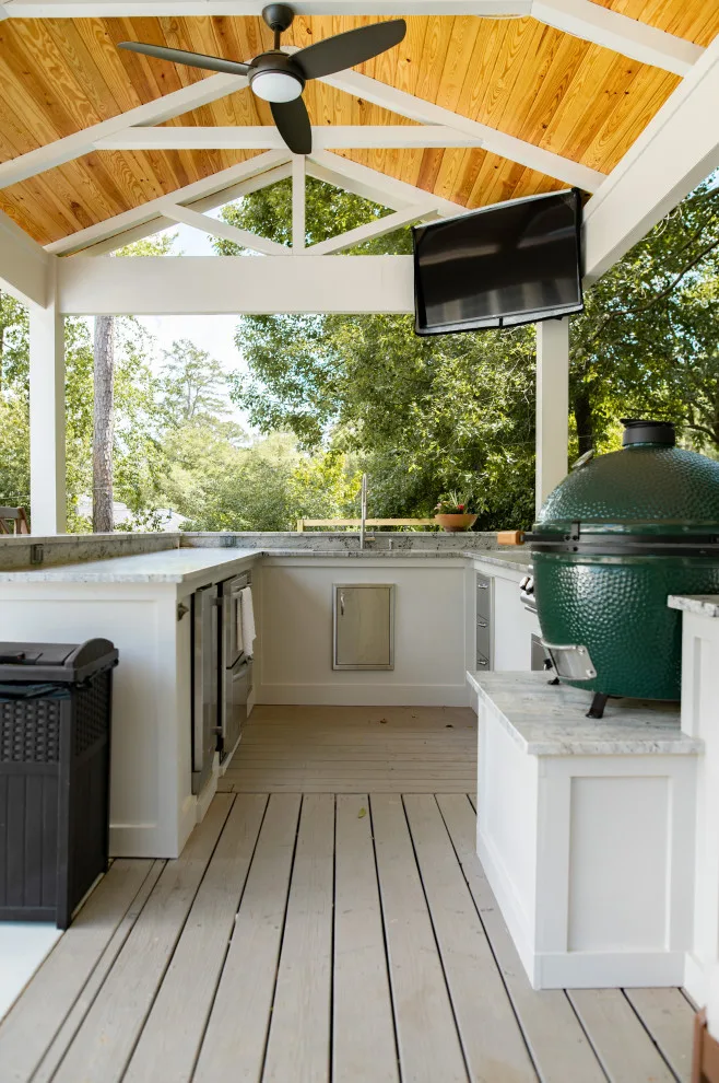 Weldon Place - Al Fresco Kitchen by Roberts Construction Services, LLC - Photo 7