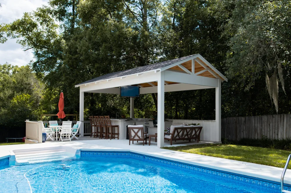 Weldon Place - Al Fresco Kitchen by Roberts Construction Services, LLC - Photo 8