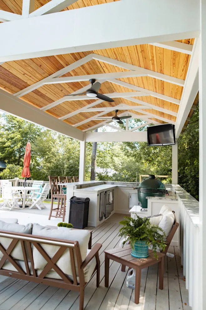 Weldon Place - Al Fresco Kitchen by Roberts Construction Services, LLC - Photo 10