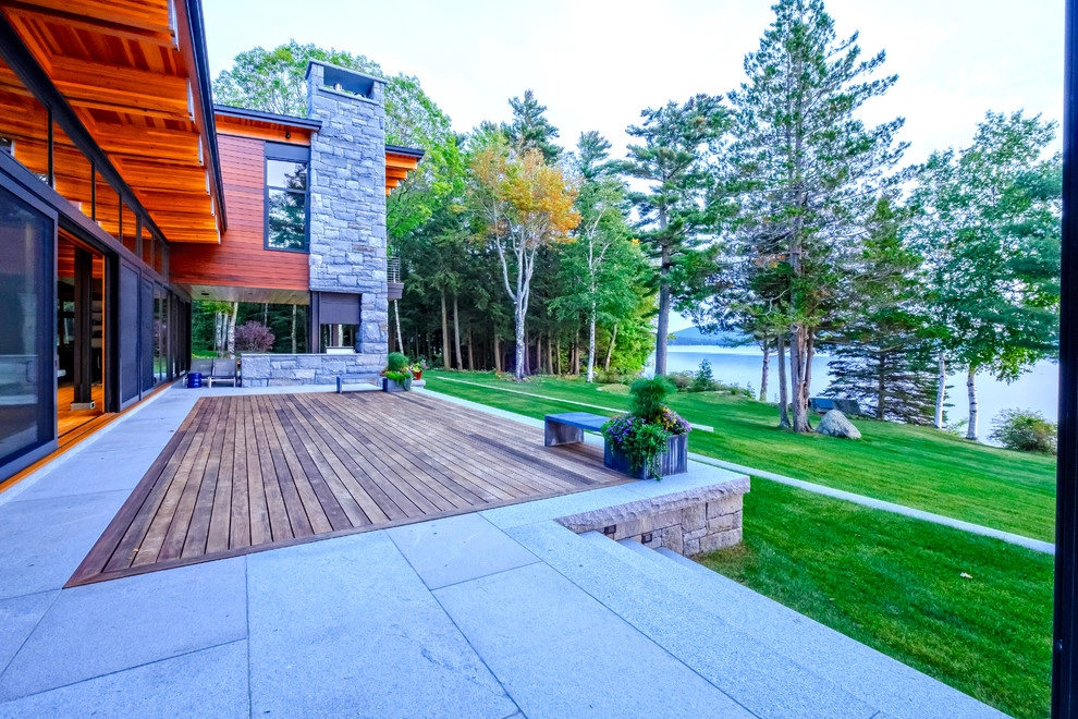 Modern Residential Landscape Architecture by Pellettieri Associates, Inc. - Photo 6