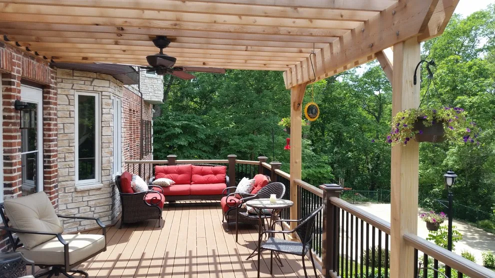 Wildwood, MO Deck and Pergola by Stockell Custom Homes & Construction - Photo 9
