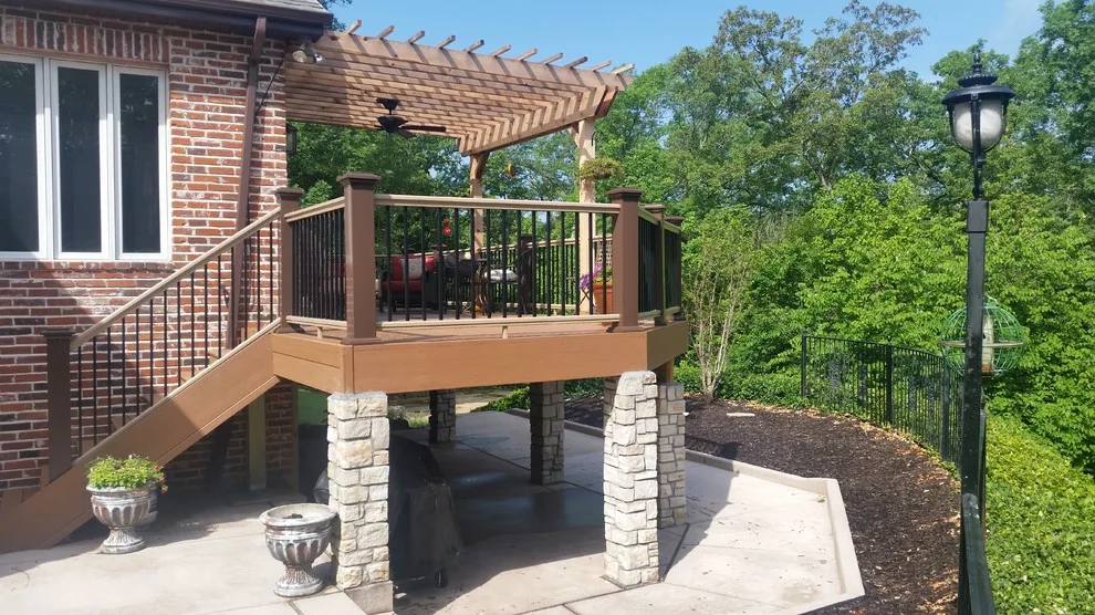 Wildwood, MO Deck and Pergola by Stockell Custom Homes & Construction - Photo 2