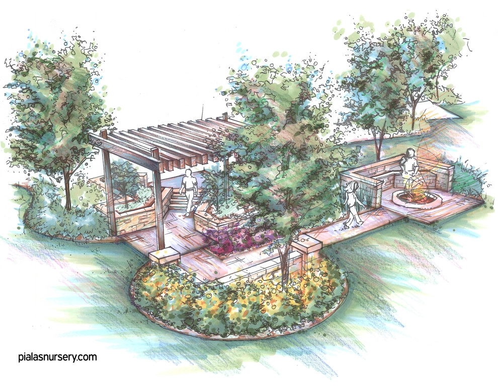 Landscape Plans & Renderings by Piala's Nursery & Garden Shop Inc - Photo 3