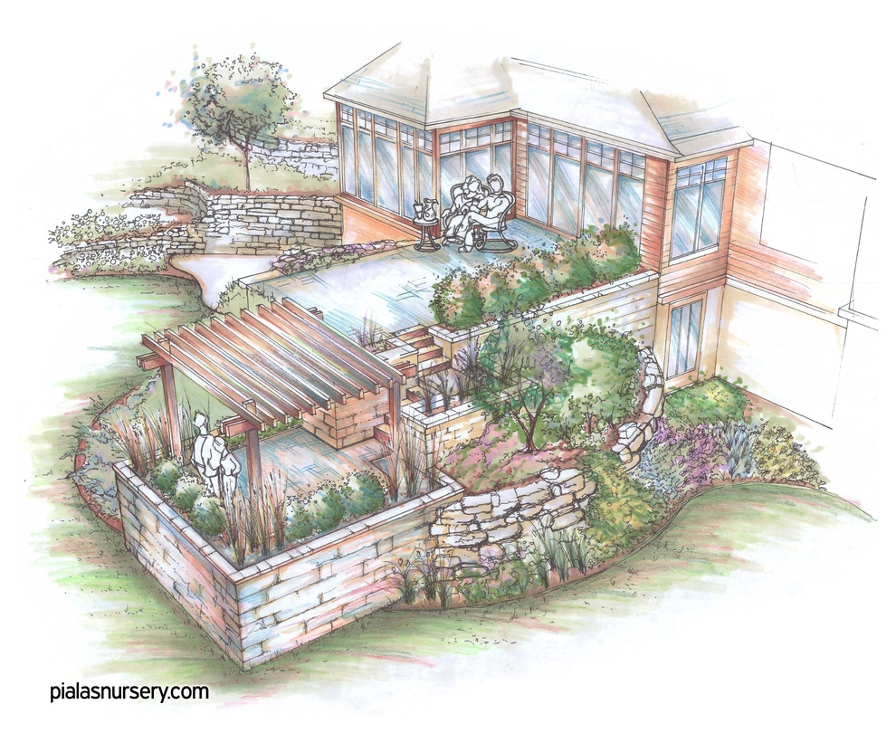 Landscape Plans & Renderings by Piala's Nursery & Garden Shop Inc - Photo 2