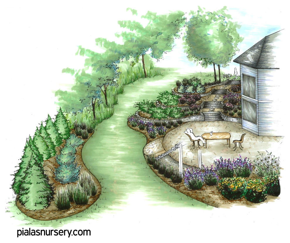 Landscape Plans & Renderings by Piala's Nursery & Garden Shop Inc - Photo 4
