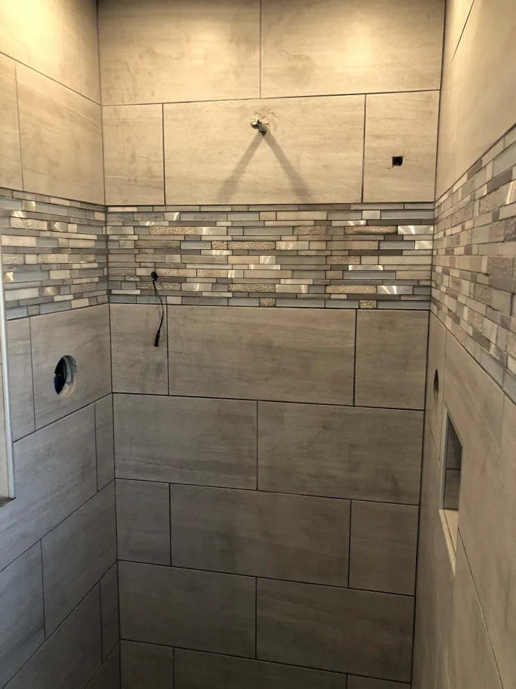 Tailored Shower and Warm Bathroom Flooring by Southern Idaho Tile Worx - Photo 9