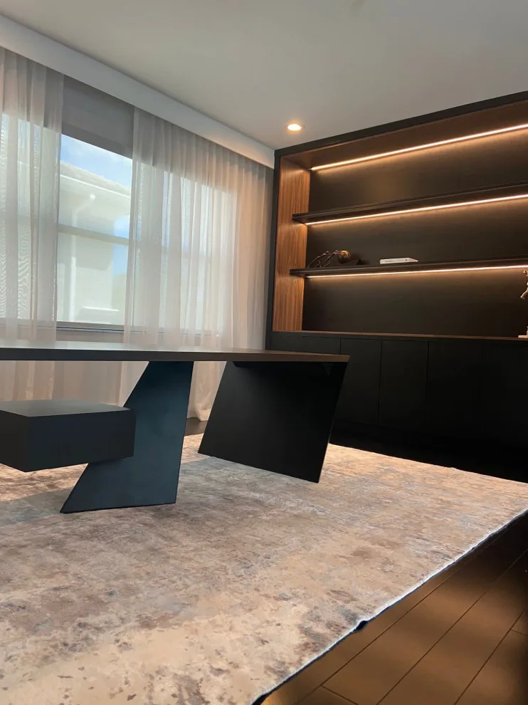 Elegant Workspace - Tailored Cabinets and Desk by DL Flooring & Design - Photo 5