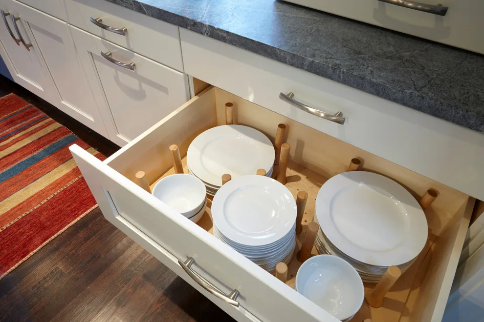 White Kitchen Renovation with Shaker Style by Capital Kitchen And Bath - Photo 11