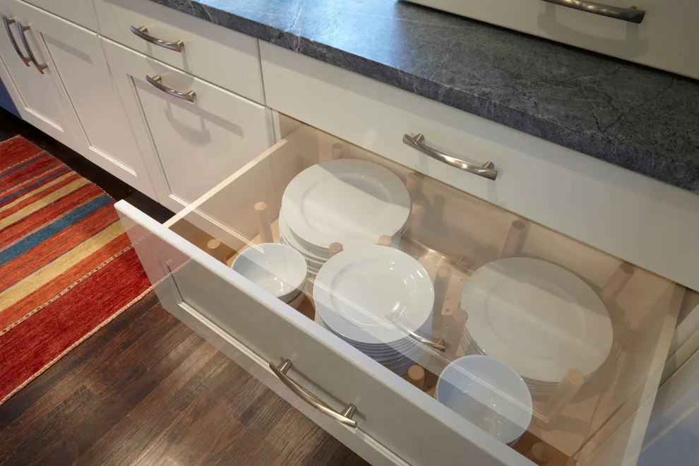 White Kitchen Renovation with Shaker Style by Capital Kitchen And Bath - Photo 14