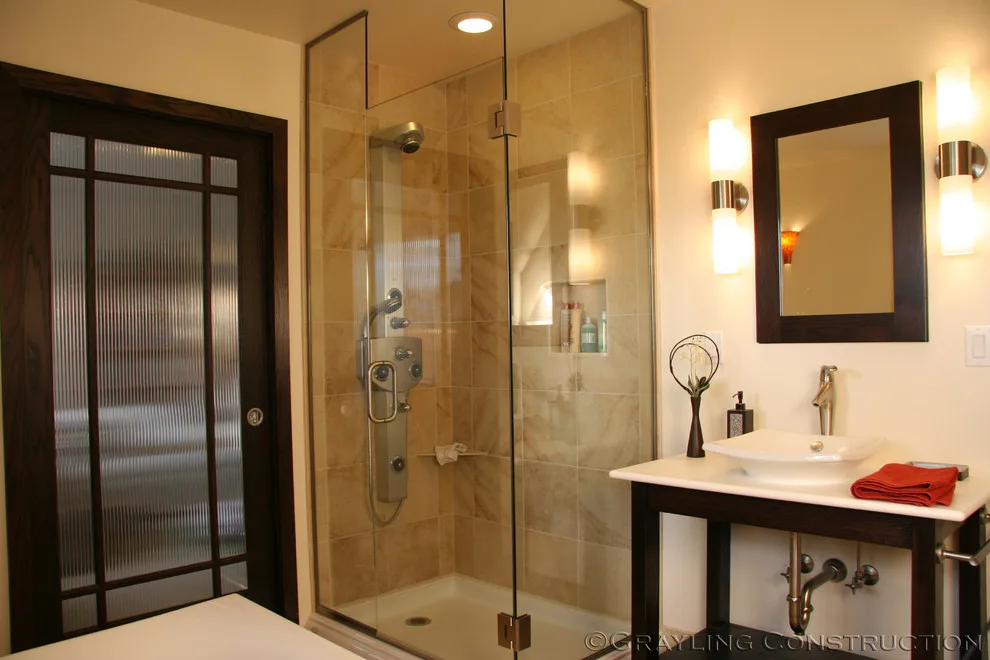Asian-inspired Master Bathroom by Grayling Construction - Photo 7