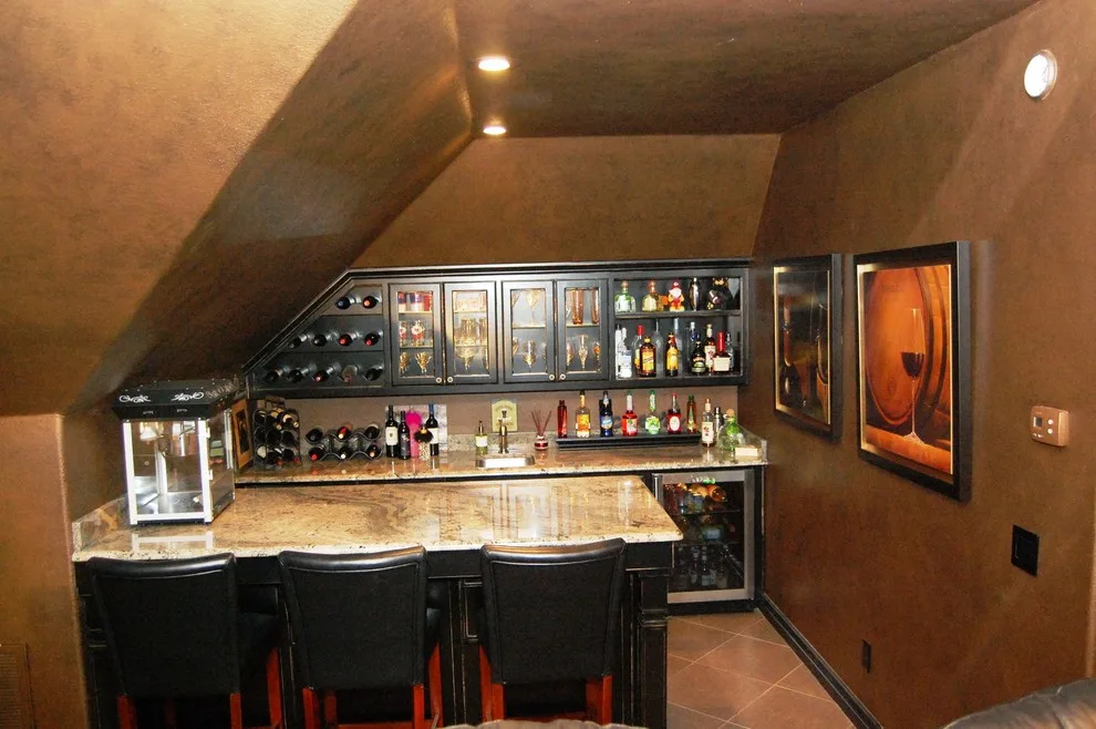 Attic Transformation into Media Room by CMI Construction - Photo 3
