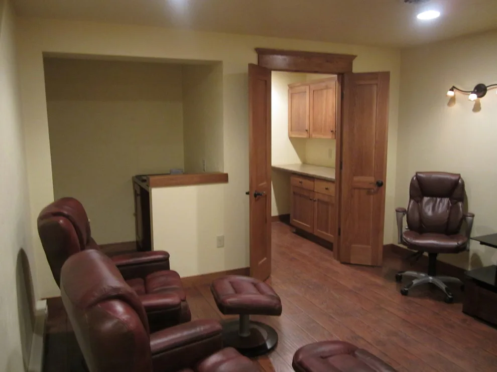 Hickory Underground Media Space by Mosquito Creek Home Renovations - Photo 2
