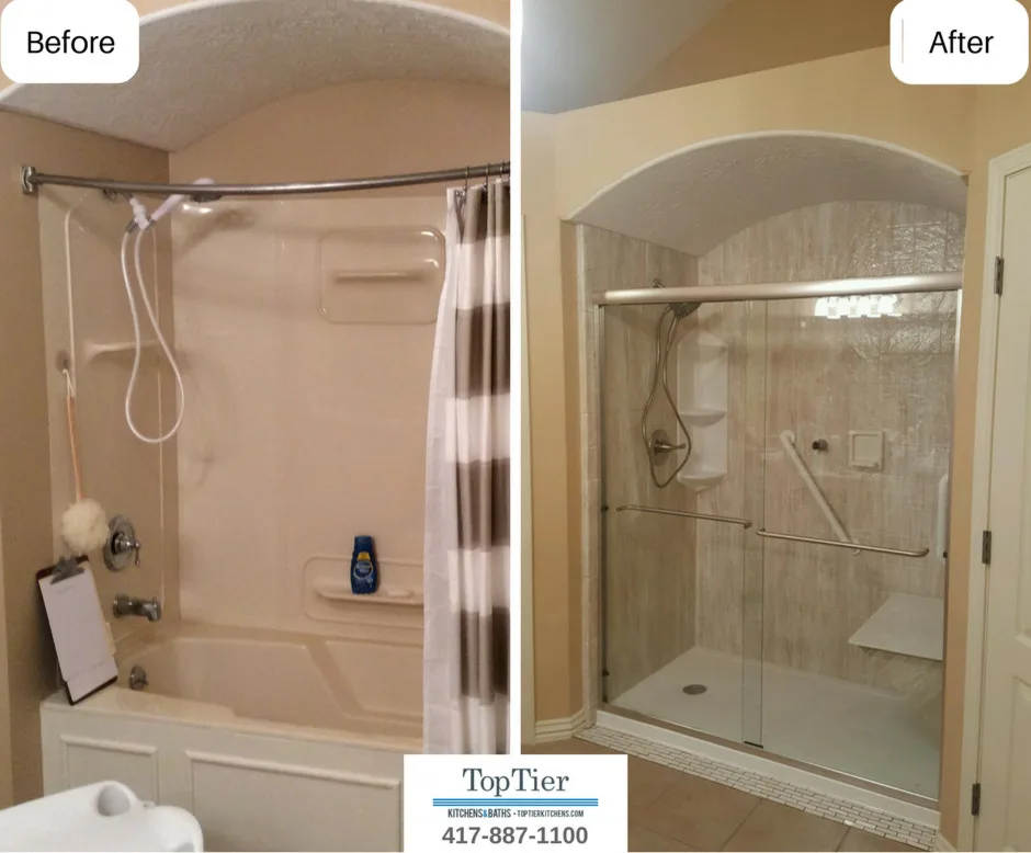 Bathroom Transformation Photos by Top Tier Kitchen & Baths - Photo 15