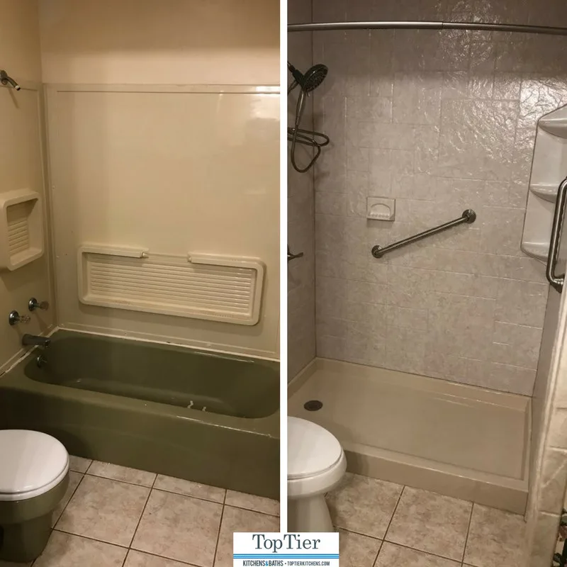Bathroom Transformation Photos by Top Tier Kitchen & Baths - Photo 12