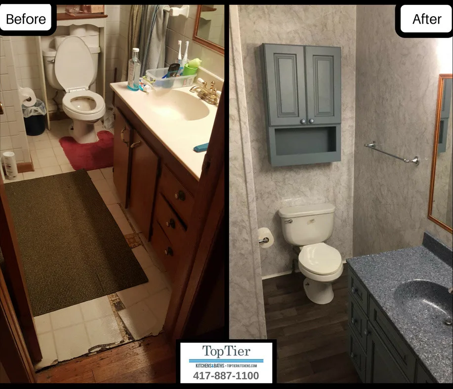 Bathroom Transformation Photos by Top Tier Kitchen & Baths - Photo 6