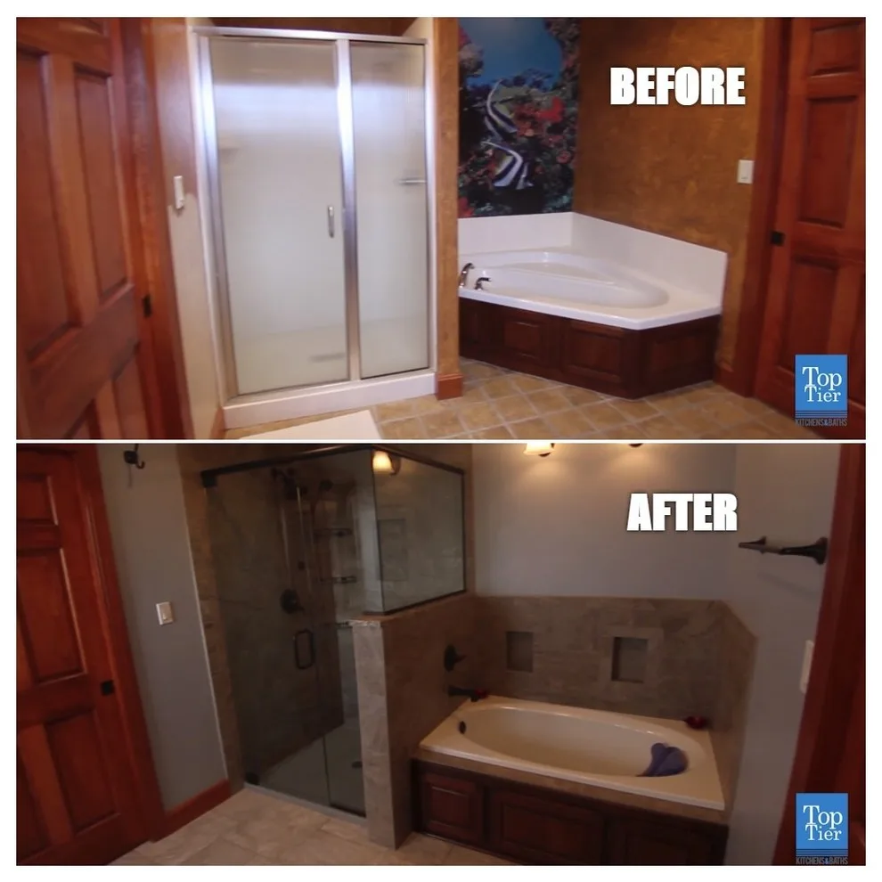 Bathroom Transformation Photos by Top Tier Kitchen & Baths - Photo 25