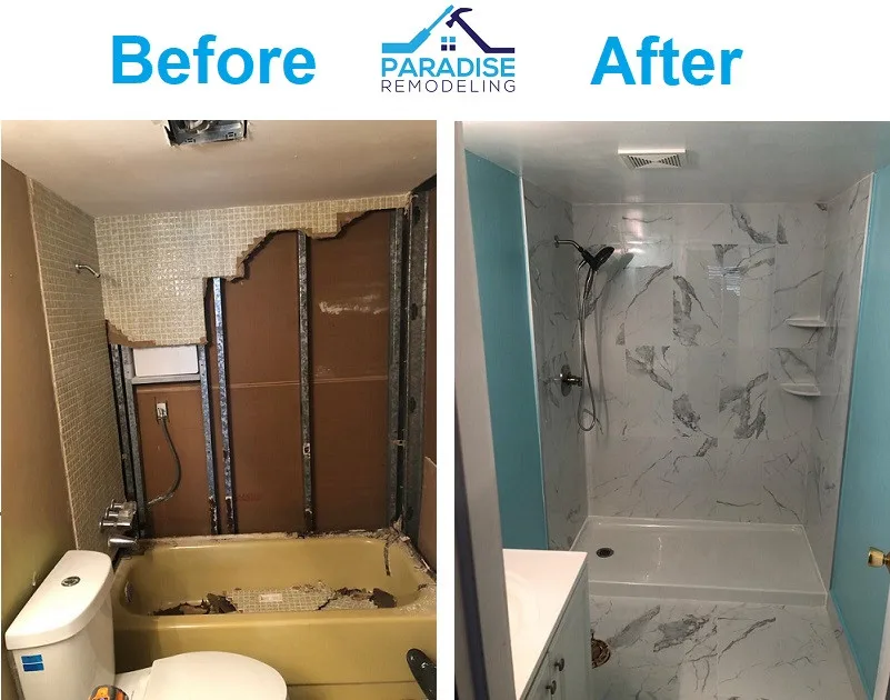 Restroom by Paradise Remodeling & Design LLC - Photo 6