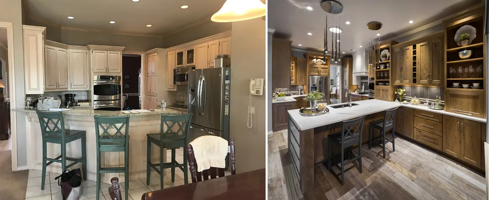 Transformations: Before and After by Edmond Kitchen & Bath LLC - Photo 3