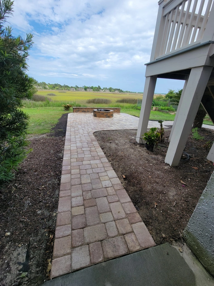 Backyard Patio & Firepit by Pleasant Landscapes - Photo 2