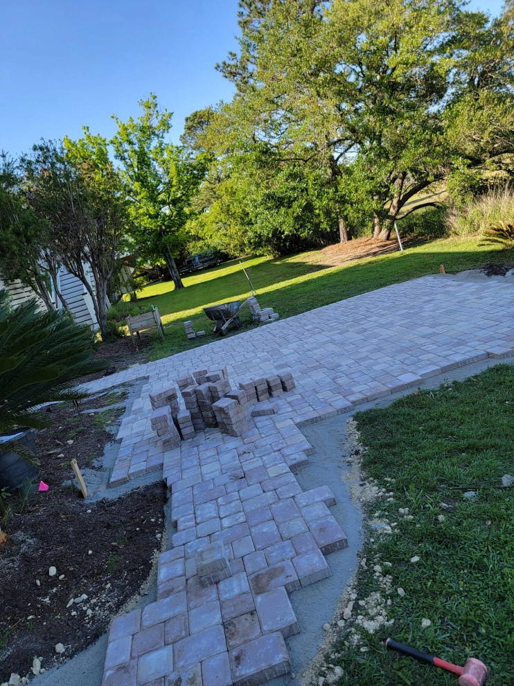 Backyard Patio & Firepit by Pleasant Landscapes - Photo 3
