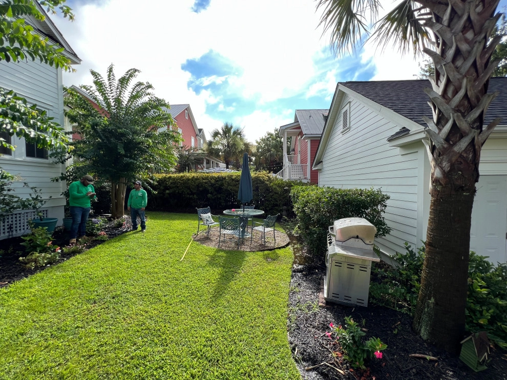 Backyard Tabby Patio & Pergola by Pleasant Landscapes - Photo 2