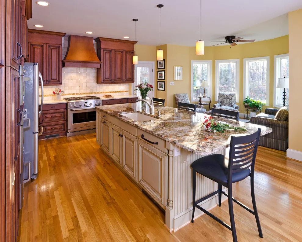 Gourmet Kitchen with Golden Touches by DesignLine Home Transformations - Photo 3