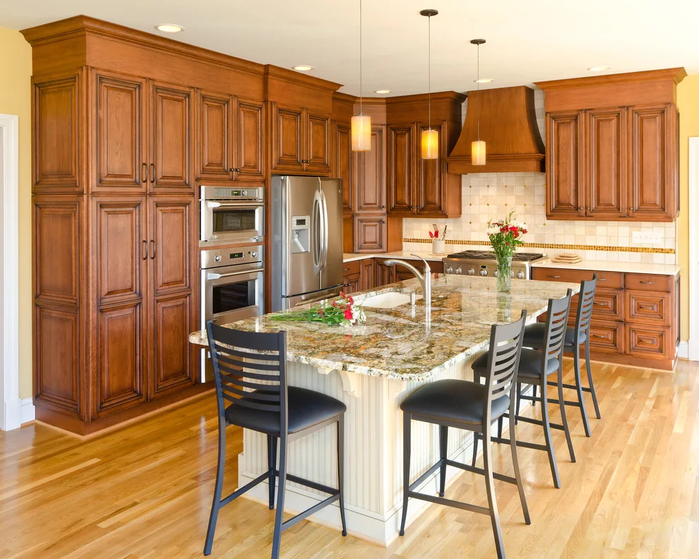 Gourmet Kitchen with Golden Touches by DesignLine Home Transformations - Photo 2