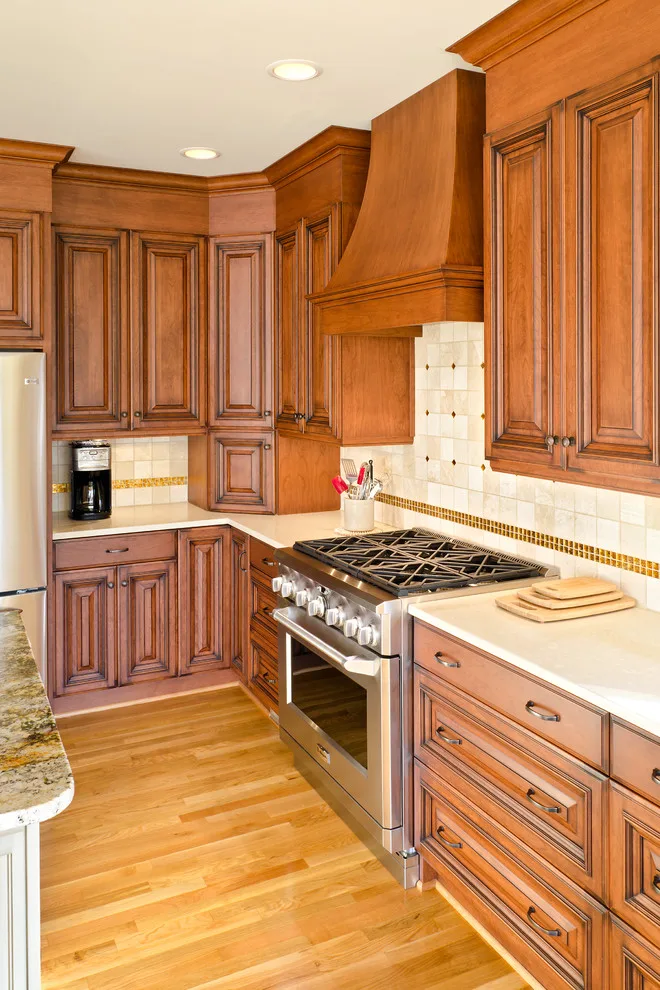 Gourmet Kitchen with Golden Touches by DesignLine Home Transformations - Photo 5