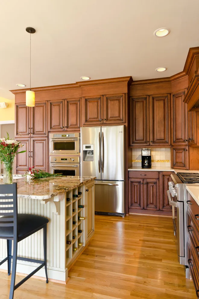 Gourmet Kitchen with Golden Touches by DesignLine Home Transformations - Photo 6