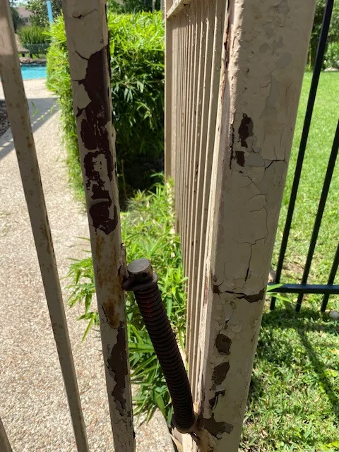 Exterior Wrought Iron Coating Project by Ferron Renovations, LLC. - Photo 8