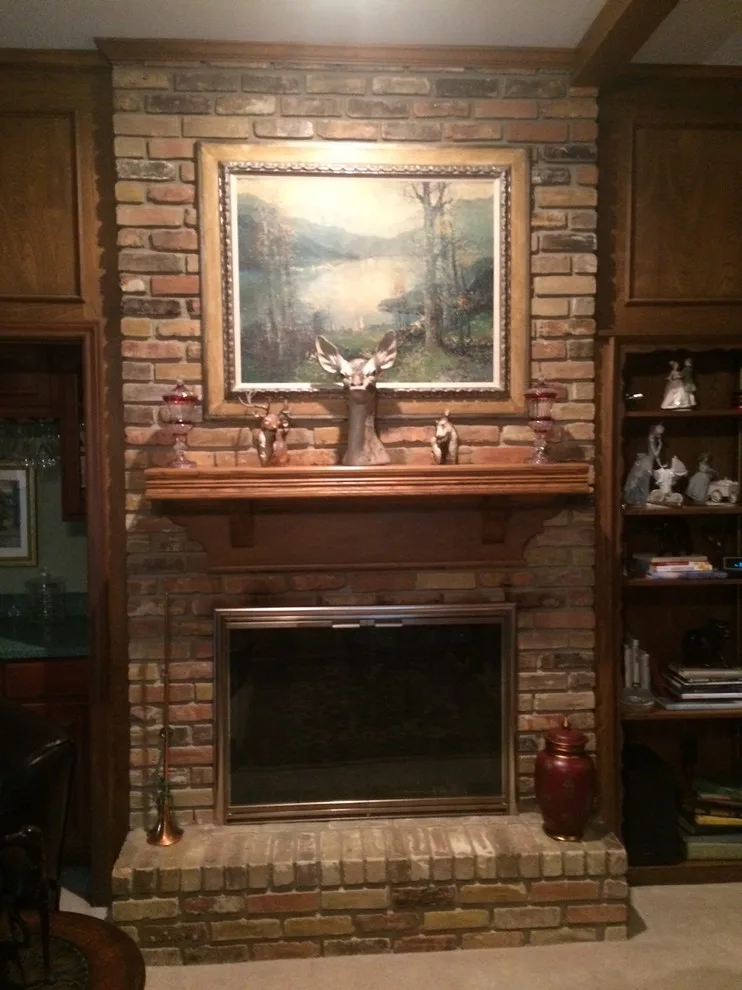 Fireplace Transformation by MHR Construction - Photo 2